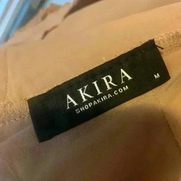 Akira Ritzy San Francisco Women Small Ruffle Lace Deep V Neck Romper - Picture 13 of 13